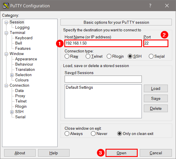 Подключение к VMware ESXi по SSH