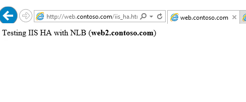 отказоустойчивый веб сайт на IIS в Windows Server
